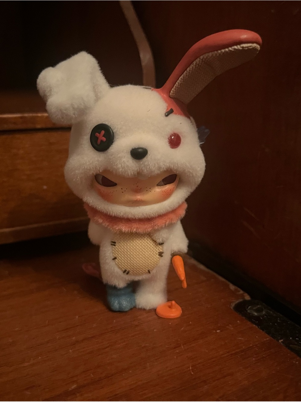 White Bunny Costume Collectible Plush Figural Toy - Kids Toys